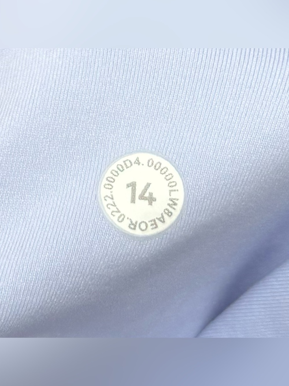 Lululemon Hotty Hot High Rise Skirt Skort In Pastel Blue Size 14 - Picture 6 of 9